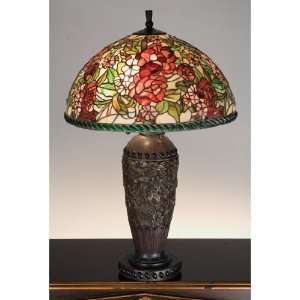  30H Romance Rose Table Lamp