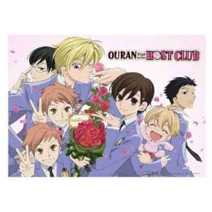  Ouran High School Host Club Welcome Party Wall Scroll 