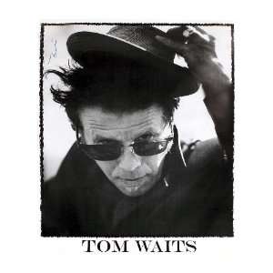  Tom Waits Autographed Signed Rare Promo Poster Everything 