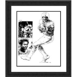  Framed Paul Warfield Miami Dolphins   Black Double Mat 