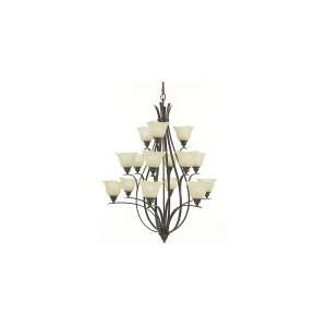 Morningside Collection 15 Light Chandelier 38.75 W Murray Feiss F2054 