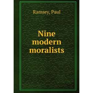  Nine modern moralists Paul Ramsey Books