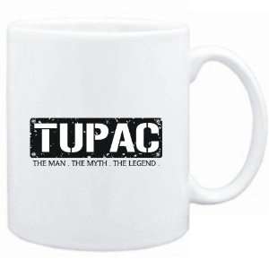  Mug White  Tupac  THE MAN   THE MYTH   THE LEGEND  Male 