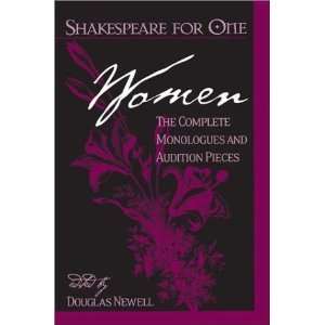  Shakespeare for One Women The Complete Monologues and 
