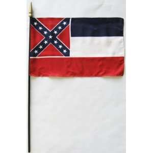  Mississippi   8 x 12 State Stick Flags Patio, Lawn 