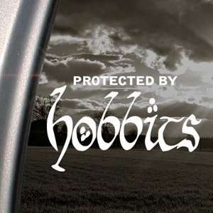  Protected By Hobbits Decal Lord Of The Rings Sticker 
