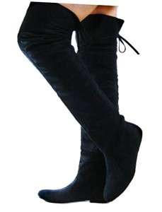   Heels Suede Slouchy Thigh High Women Boots Women Shoes Size 7  