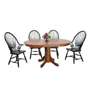  Worthington Round/Oval Pedestal Dining Table by Winners 