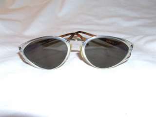PALOMA PICASSO BY METZLER 8338SILVER FRAME TORTOISE ARMS BROWN LENSES 