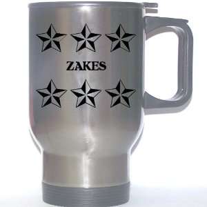  Personal Name Gift   ZAKES Stainless Steel Mug (black 
