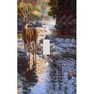  Deer Creek Decorative Switchplate Cover: Home Improvement