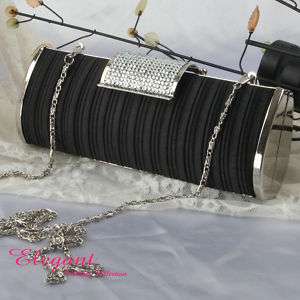 1200 Black Noble Bridal Wedding Party Evening Handbags  