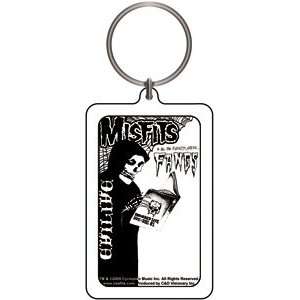 THE MISFITS EVILIVE FANGS LUCITE KEYCHAIN Toys & Games
