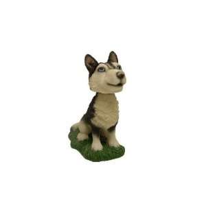  Mini Bobble Head Dog Siberian Husky: Toys & Games