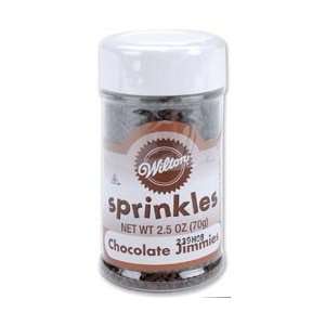  Wilton Sprinkles 2.5 Ounces Chocolate Jimmies W710 774; 6 