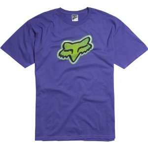   Racing Ando Mens Short Sleeve Race Wear T Shirt/Tee   Purple / Large