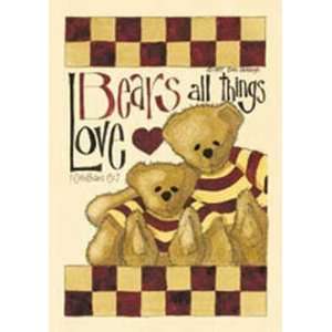  Love Bears All Things    Print: Home & Kitchen