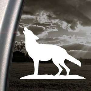 Howling Wolf Decal Car Truck Bumper Window Sticker