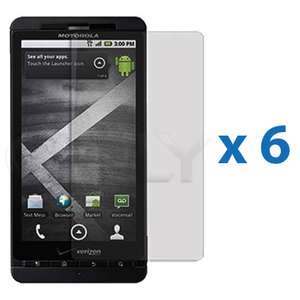 Clear LCD Screen Protector For Motorola Droid X MB810  