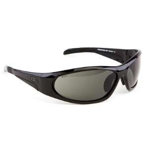 11 Tactical Ascend Sunglasses Blk Frame Universal Black 52017 
