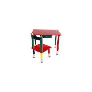  Childrens Desk and Chair with Table Top Easil
