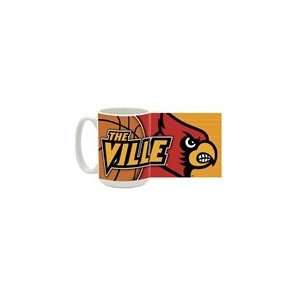 Louisville Cardinals (Ville Basketball) 15oz Ceramic Mug:  