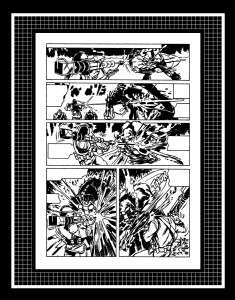 Man Thing #11 Mike Ploog Rare Production Art Page 16  