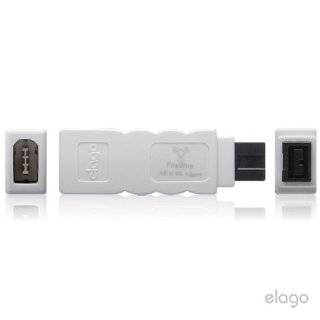 elago FireWire 400 to 800 Adapter (White) for Mac Pro, MacBook Pro 