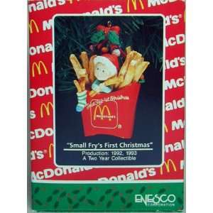  McDonalds Small Fry Christmas Ornament