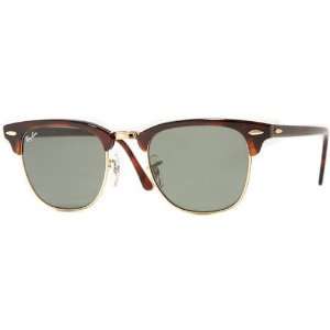 Ray Ban RB3016 Clubmaster Icons Race Wear Sunglasses   Mock Tortoise 