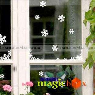 Art Decor Wild Section Wall/Window Glass Sticker Christmas Snowflake 