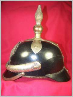 Russian Leif Guards Dragoner regiment leather helmet  