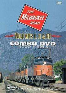 Pentrex DVD MILWAUKEE ROAD   Vol 1 3, New  