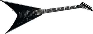 Jackson KV2 King V USA Electric Guitar Black 717669181055  