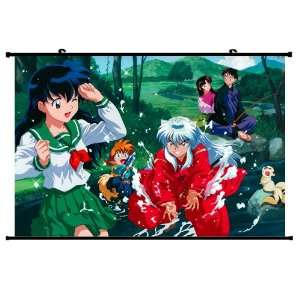 Inuyasha Anime Wall Scroll Poster (35*24) Support Customized