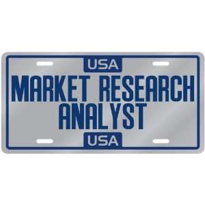  New  Usa Market Research Analyst  License Plate 
