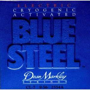 Dean Markley Electric Blue Steel Custom Light 7 String, .009   .056 