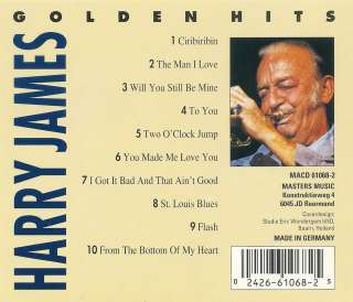 Harry James   Golden Hits   CD  