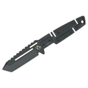  Mantis Knives F4CM MF 4CM Fixed Blade Knife with Black 