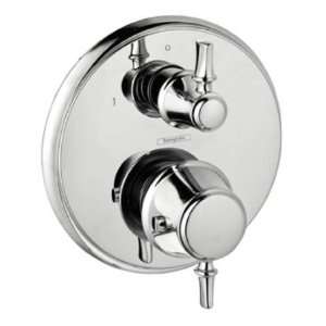   Nickel C Thermostatic Trim with Volume Control and Diverter 04221