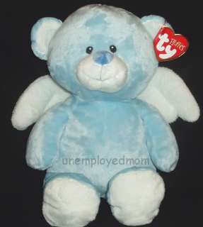 blue little angel ty from ty the pluffies collection teddy bear with 