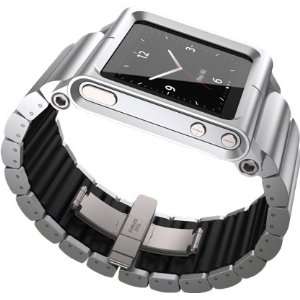 LunaTik Lynk Silver   Watch Wrist Strap for iPod Nano 6G 