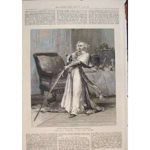  Lyceum Theatre Richelieu London Actor Print 1873: Home 