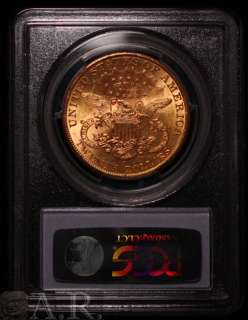 1898 S $20 Gold Liberty Head Double Eagle PCGS MS63  