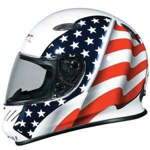  AFX FX 51 Ultra Helmet   X Large/Freedom Flag Automotive
