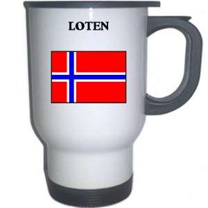  Norway   LOTEN White Stainless Steel Mug Everything 