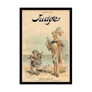  Judge Magazine John Bull Backs Out 20x30 poster