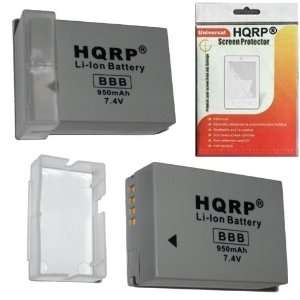  HQRP Two Batteries for CANON NB 7L / NB7L PowerShot G10 