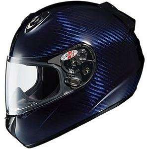  Joe Rocket RKT 201 Carbon Helmet   Small/Blue Automotive