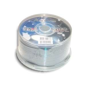  Acro Circle (by Optodisc) 4X 1.4GB Mini DVD R 25 Pak in 